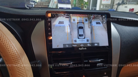 Màn hình DVD Fujitech 360 Toyota Yaris 2019 - nay